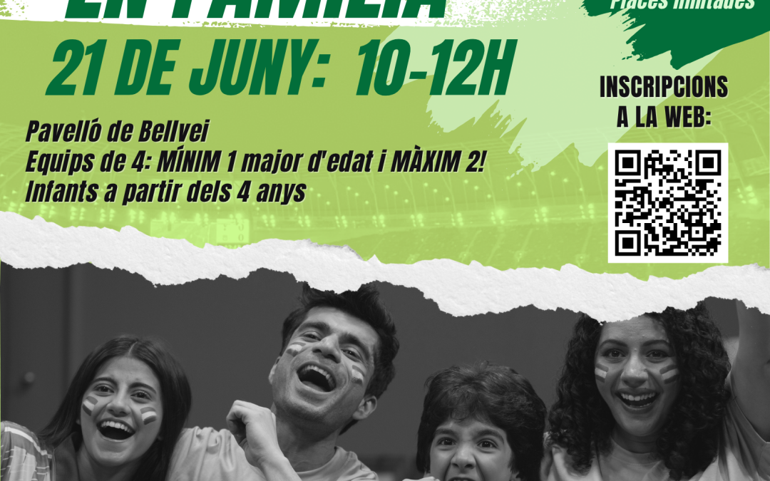 🟣 Reptes Esportiu en Família a Bellvei – 21 de juny
