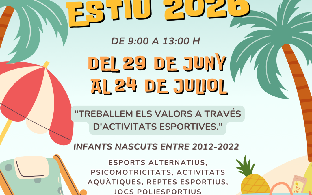 Campus Multiesportiu Masllorenç – Estiu 2026